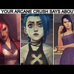 what your arcane crush says about you
