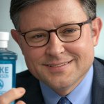Speaker Mike Johnson selling mouthwash