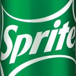 sprite soda can lemon lime