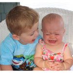 Baby hates it