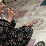 Smoking grandma template