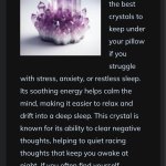 For Sleep.