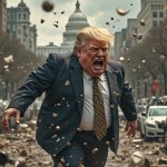 Trump saving the country...for kindling.
