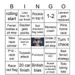 F1 2025 bingo meme