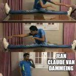 jean claude van dammeing