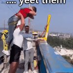 Yeet off of bridge | How to get rid of your girl .... yeet them | image tagged in gifs,yeet,breakup,leave me,aaaaand its gone | made w/ Imgflip video-to-gif maker