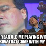 The past.... | (6 YEAR OLD ME PLAYING WITH THE STRAW THAT CAME WITH MY DRINK) | image tagged in chinese violin | made w/ Imgflip meme maker