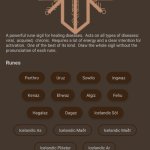 Runes | Healing Snow Sheild