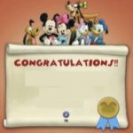 Congratulations toon town template