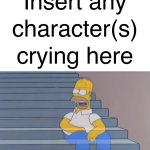 homer tells who to stop crying