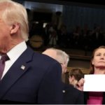 Rep Stansbury at Trump SOTU address