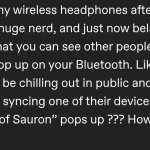 The Ears Of Sauron.