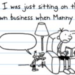 manny saying something meme