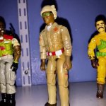 Three G.I.Joe Figures