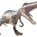 Leucistic Baryonyx