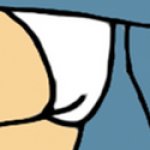Akane Tendo's White Underwear