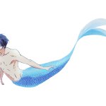 Haru as a merman