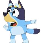 bluey saying run