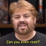 Can you even read? GIF Template