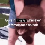 female reaction GIF Template