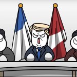 Angry chibi figures