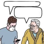 Old man with common sense vs millennial