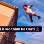 lil bro think he carti meme