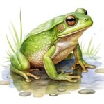 Thinking frog