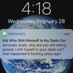Kid who shit himself