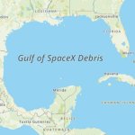 Gulf of Mexico, Gulf of America, Gulf of SpaceX debris