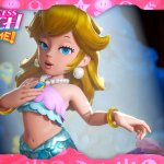 mermaid peach