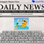 Plotagon News Hour and Curriculum News Newspaper 12 | THERE'S MORE WE KNOW. THE CHARACTERS FROM WEEBOOM WAS NOW JOINING THE LORICK STYLE SPOOF CAST FOLLOWING ANOTHER SURPRISE OF LORICK STYLE SPOOF CAST OUT OF 2016 FILM TRIPLE 9, TO INSPIRED BY ONE AND ONLY MICO THE NINJAGO FAN 2024, THE CHARACTERS HAVE RECEIVED THE ANNOUNCEMENT WHICH IS STARTED WITH THE 2019 FILM THE RED SEA DIVING RESORT AS WEE SERVING FOR THE UNDISCLOSED ROLE. | image tagged in plotagon news hour and curriculum news newspaper,weeboom,meme,announcement,memes,spoof cast | made w/ Imgflip meme maker