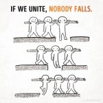 If we unite, nobody falls