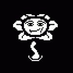 Flowey man face template