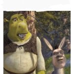 Shrek Donkey face swap