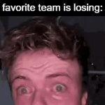 WHAT ARE YOU DOING GUYS WHERE'S YOUR BACKUP GUY THIS CAN'T POSSIBLY BE TH... | Dads: "Stop yelling it's just a video game"; Also Dads when their favorite team is losing: | image tagged in gifs,memes,funny,sports,dads,relatable | made w/ Imgflip video-to-gif maker