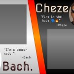 Bach. and Cheze Shared Temp template