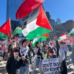 PLO Protestors HAMAS