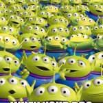 THEY BE WANTIN' IT THO | WHEN YOUR BRO HAS FOOD IN CLASS | image tagged in toy story aliens | made w/ Imgflip meme maker