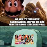 mario brothers killed disney princess