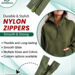 Shiva Fasteners | 3 no. Polyester Zipper India