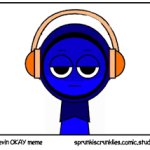 Jevin Stole Oren's headphones (Sprunki)