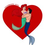 mermaid couple