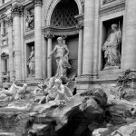 Trevi Fountain. template