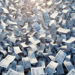 invoices flying around everywhere
