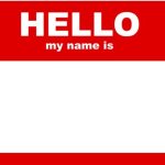 Hello, my name is