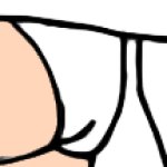 Princess Cinderella's White Underwear