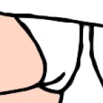 Princess Ariel's White Underwear