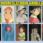 ghibli girls