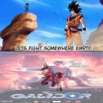 . | image tagged in let's fight somewhere empty | made w/ Imgflip meme maker